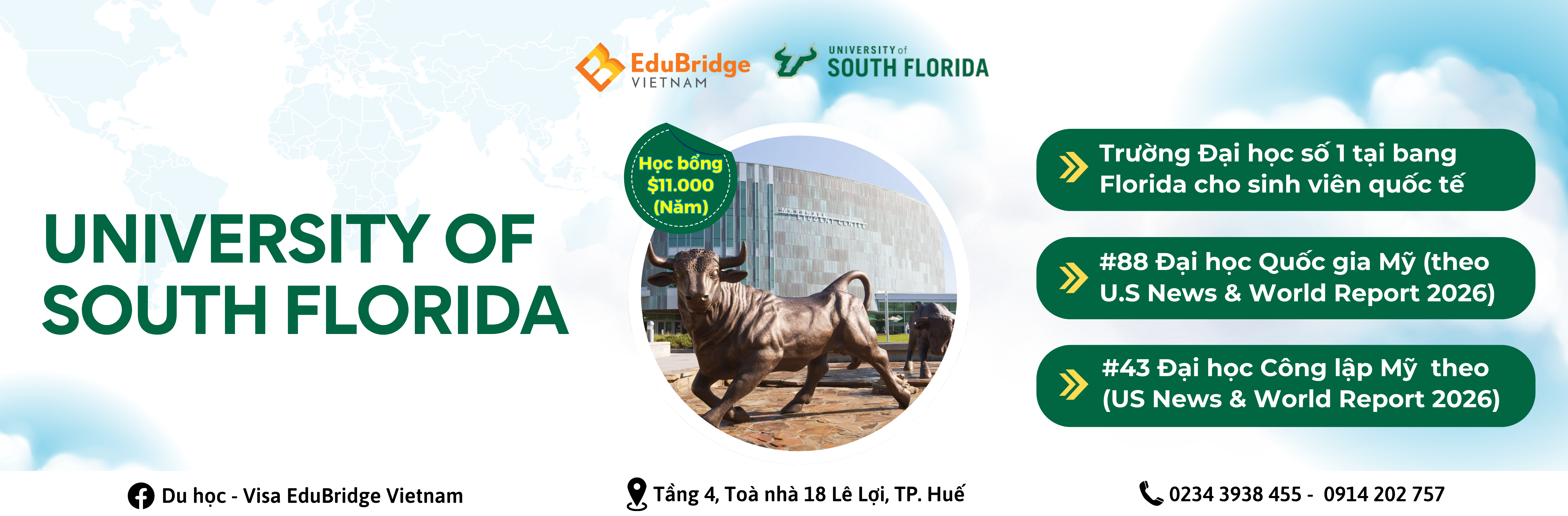 DU HỌC MỸ - UNIVERSITY OF SOUTH FLORIDA