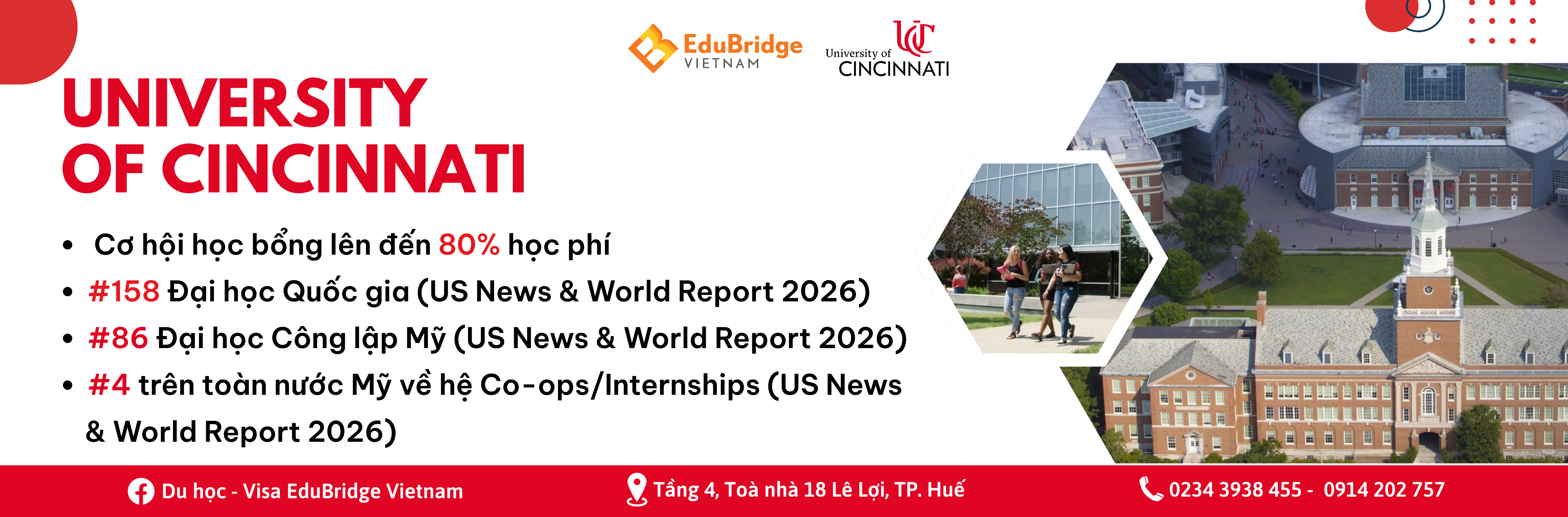 DU HỌC MỸ - UNIVERSITY OF CINCINNATI