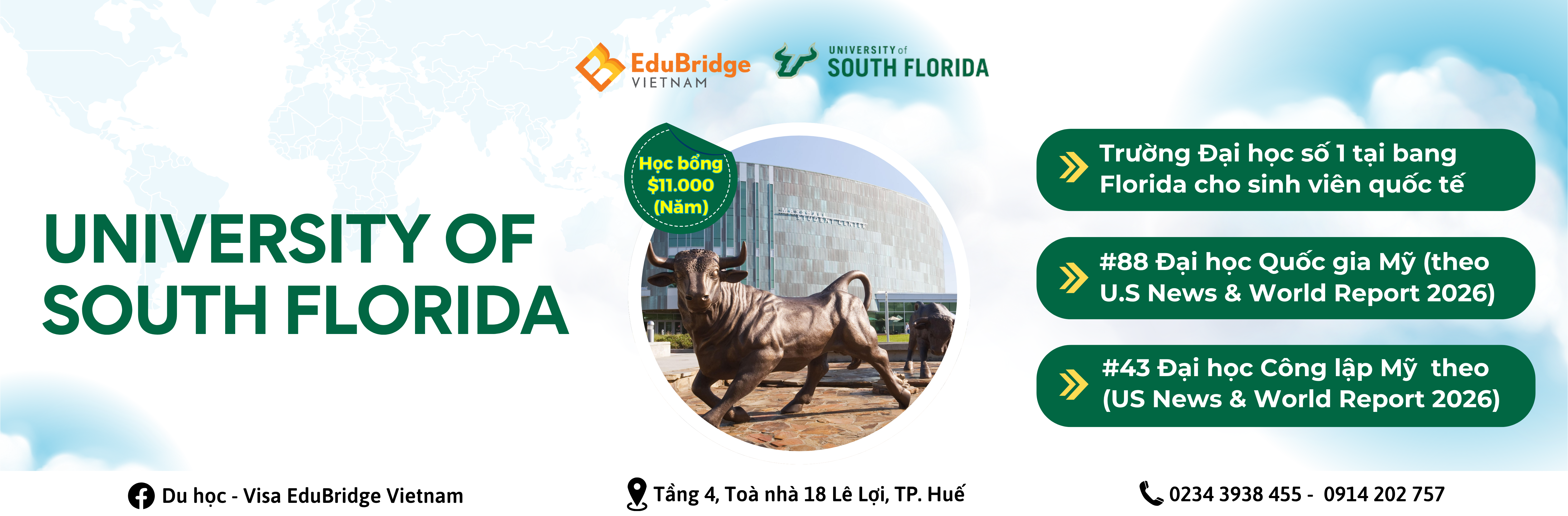 DU HỌC MỸ - UNIVERSITY OF SOUTH FLORIDA
