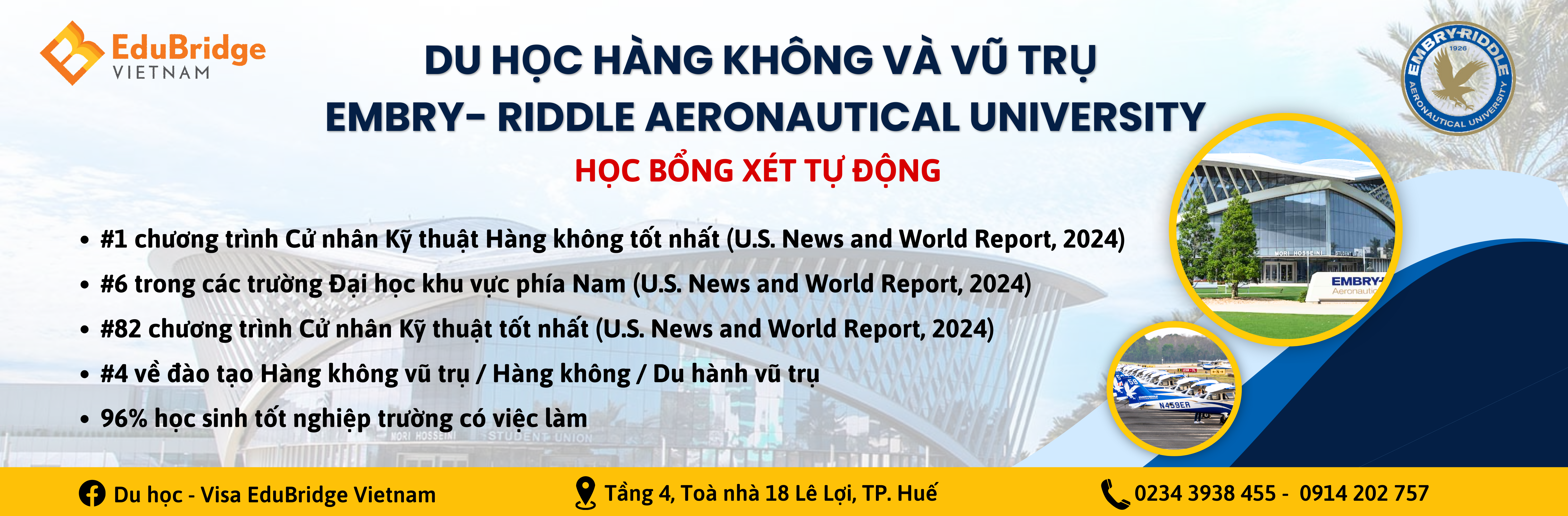 DU HỌC MỸ - EMBRY-  RIDDLE AERONAUTICAL UNIVERSITY